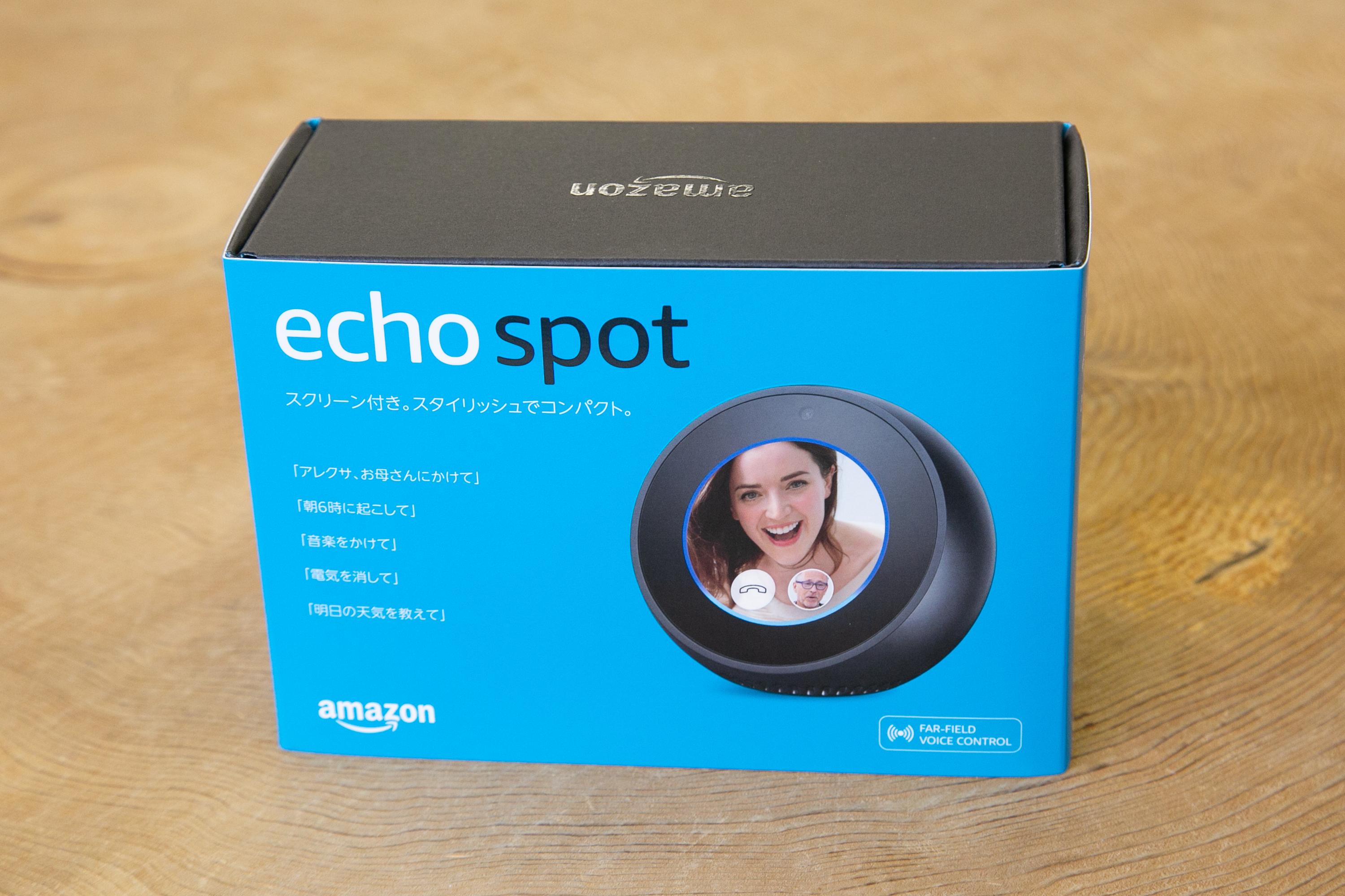 Amazon Echo Spot 開封の儀！ | ギズモード・ジャパン