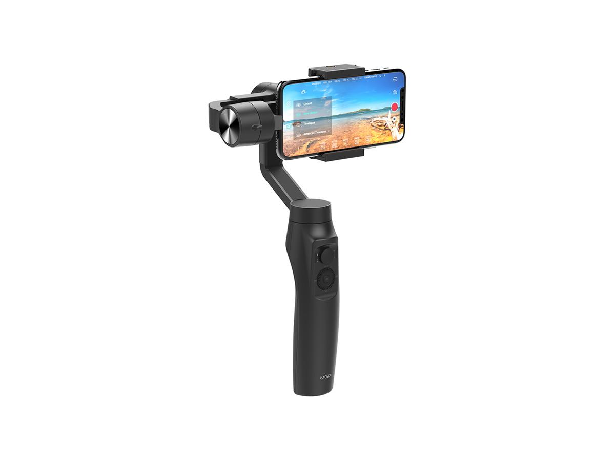 スマホジンバル MOZA Mini-MI 3軸スタビライザー ワイヤレス充電 MOZA Mini-MIスマートフォン用3軸ジンバル