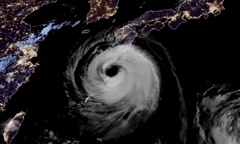 台風19号って異様に丸くて目も大きいよね。実はとっても珍しい