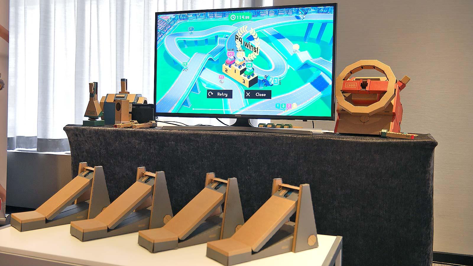 Nintendo Labo ドライブキット』ハンズオン：大人もここまで楽しめると