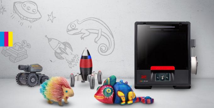 フルカラー3D印刷ができるプリンター｢da Vinci Color mini