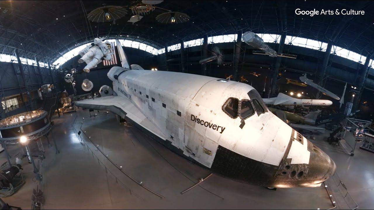 スペースシャトル・ディスカバリーの中を360度動画で探検してみよう