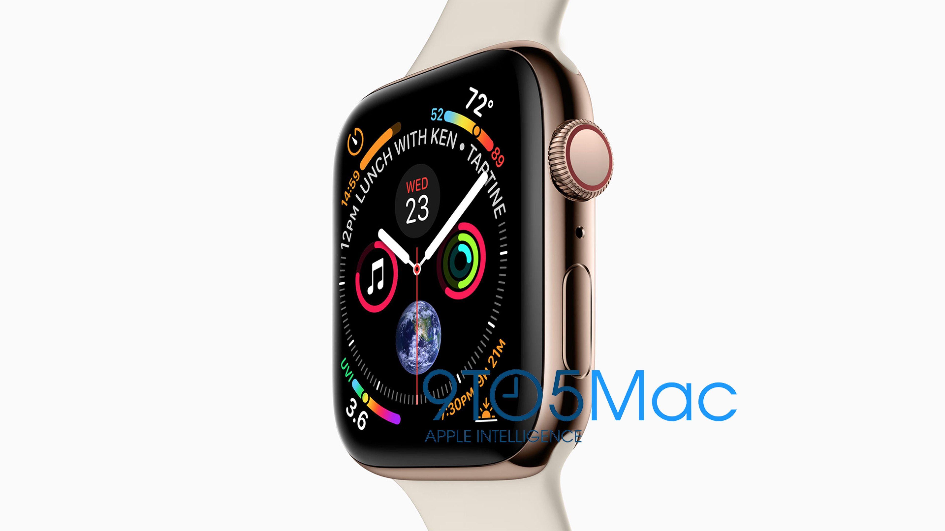 新型Apple Watchは、40mmと44mmにサイズアップするっぽい