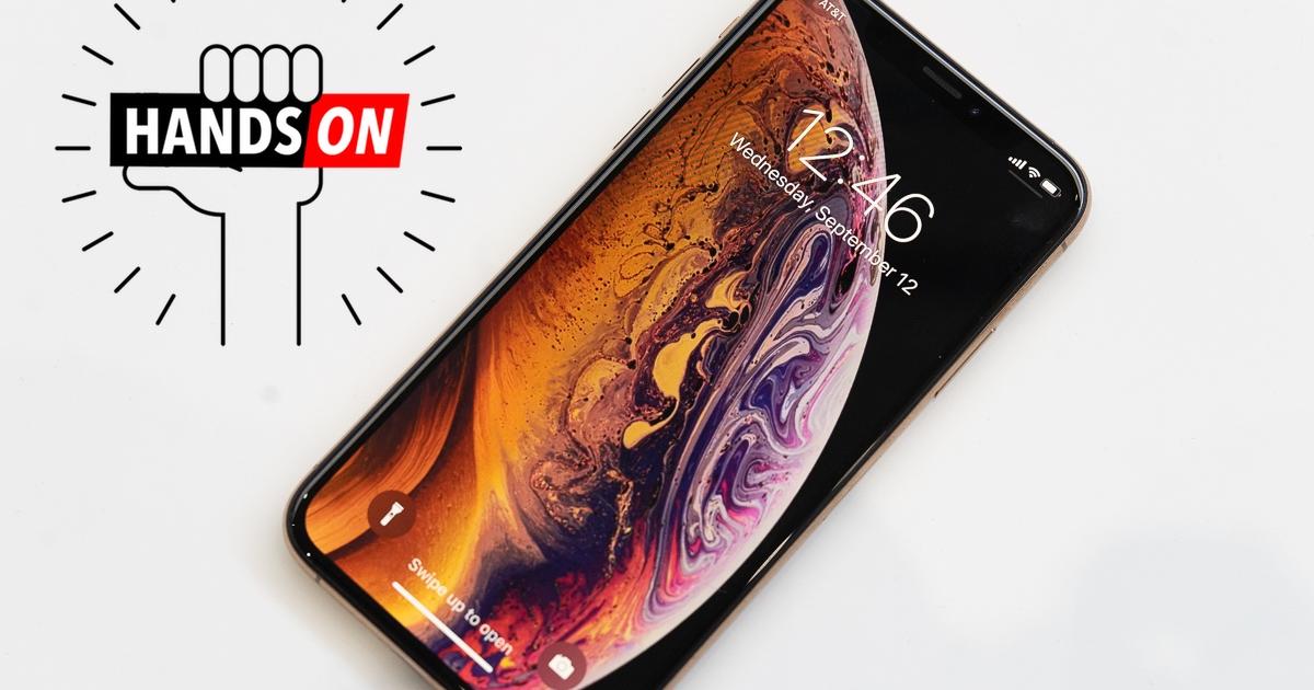 iPhone XS, iPhone XS Maxハンズオン：心奪われるゴールド、Maxのデカ 
