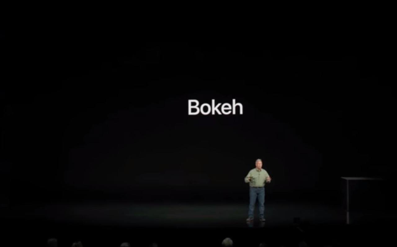 フィル・シラーが｢ボカー｣と連発していたのは｢ボケ｣という意味です。iPhone XS/Max/XRでボケの後処理を実現 #AppleEvent