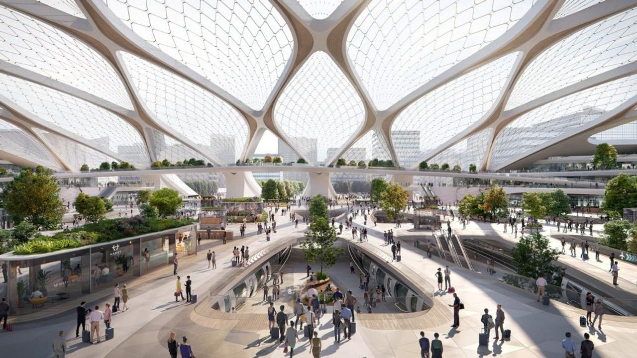 ヨーロッパでのハイパーループ、駅のコンセプトデザインがお披露目