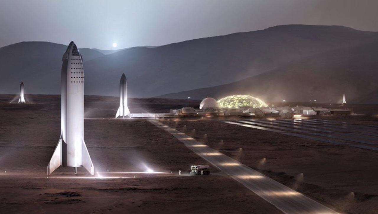 イーロン・マスクが｢火星基地アルファ｣は大体2028年かなとツイート