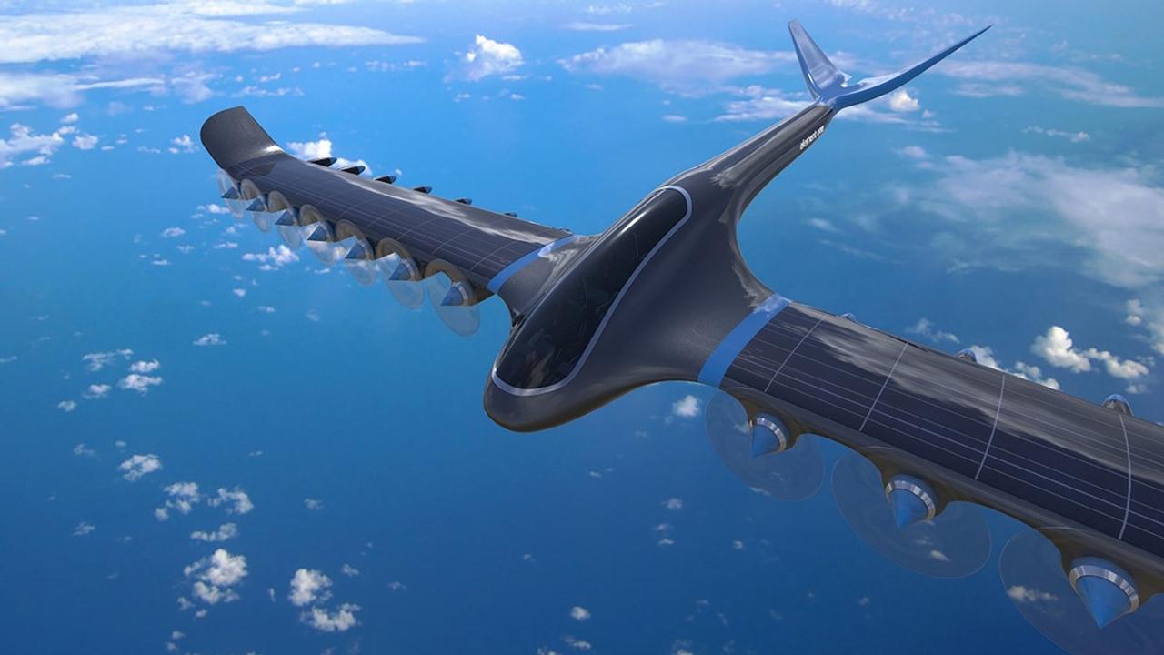 太陽光＆風力発電しながら飛ぶ水素燃料電池飛行機｢Element One｣