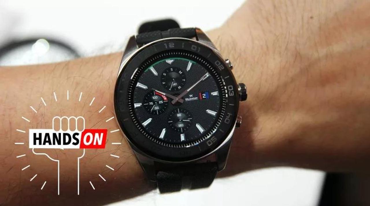 LG Watch W7ハンズオン：100日充電なしでも使えるWear OSスマートウォッチ