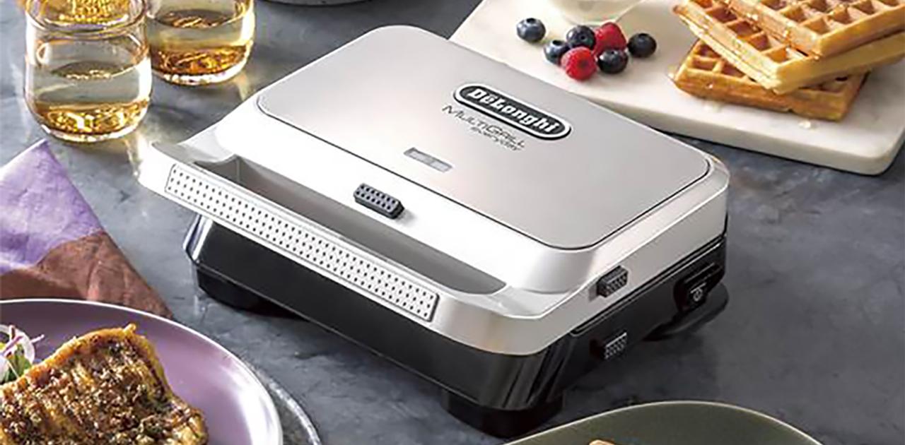 20%オフ】デロンギ マルチグリル CGH1011DJ・波型・ワッフルプレート 