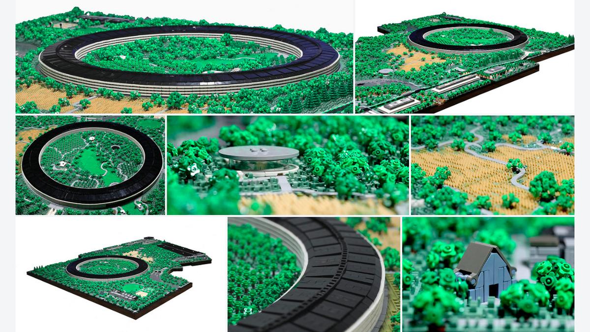 これ売ってください。Apple本社を8万5000ピースのLEGOで再現！ | ギズモード・ジャパン