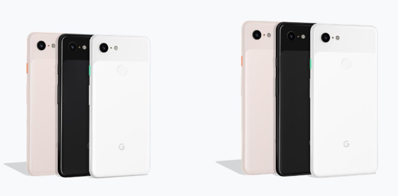 価格まとめ。Pixel 3は9万5000円から、Pixel 3 XLは11万9000円から