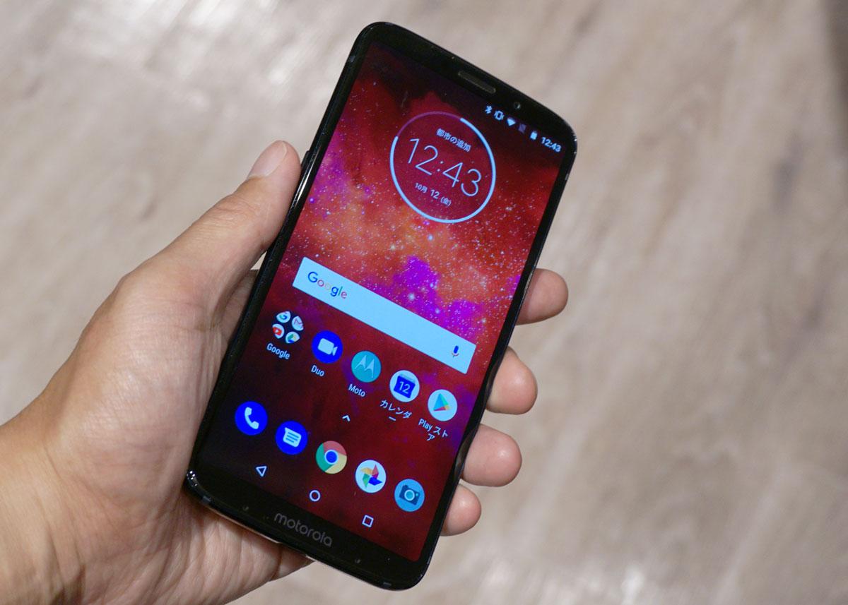 楽しすぎる合体スマホ。｢moto z3 play｣ファーストインプレッション