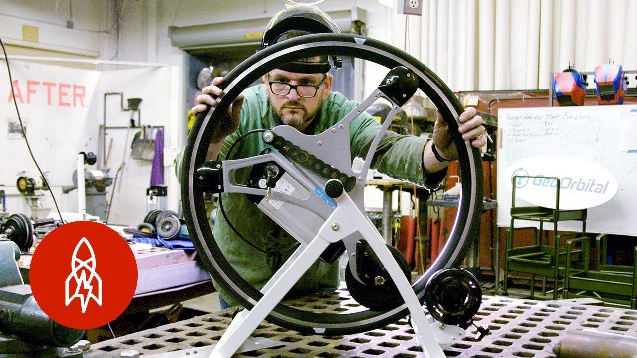 ｢車輪のデッドスペース｣はこう使え。自転車、車椅子、三輪車などに応用可能な革命的電動ホイールを作った男