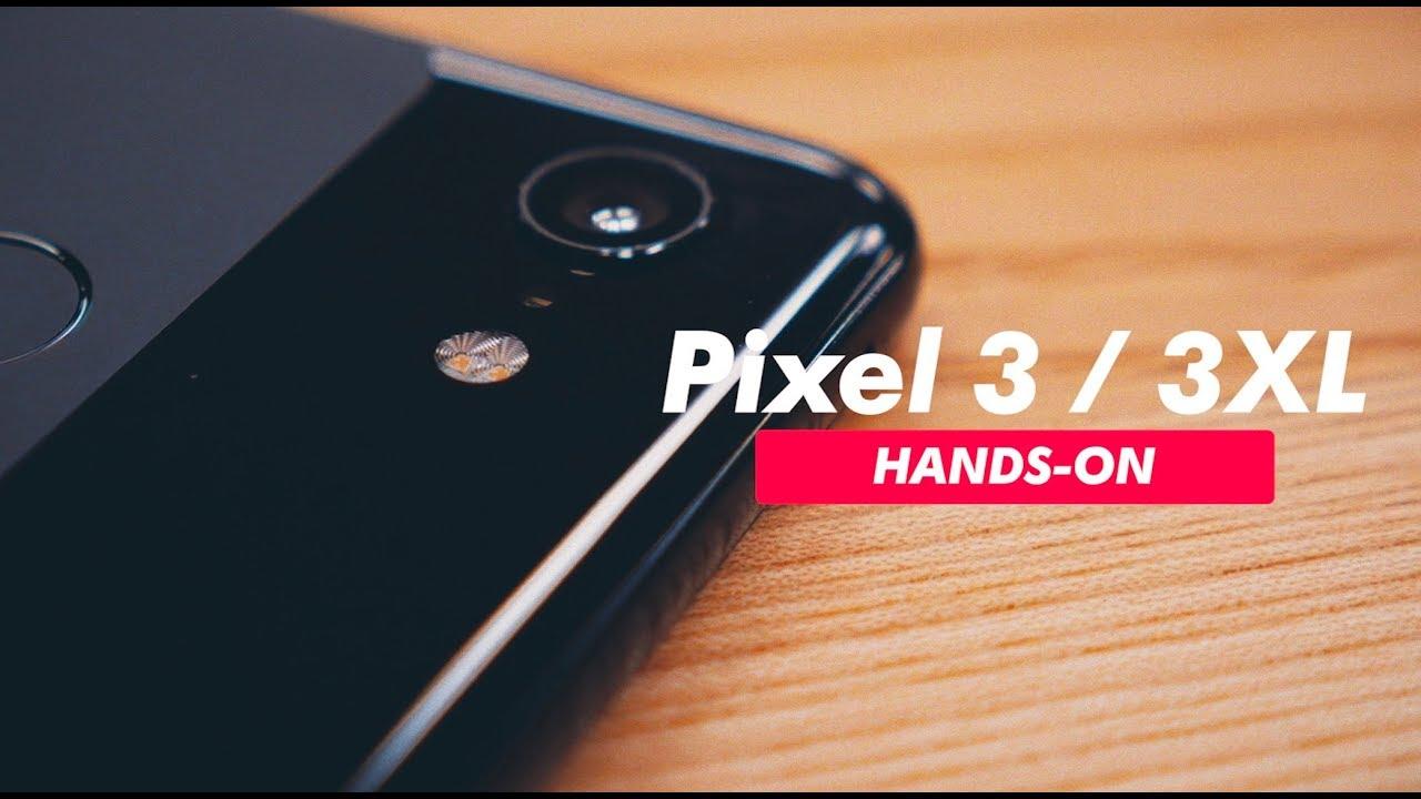 Pixel 3/3 XLのハンズオン動画を意味もなく英語で