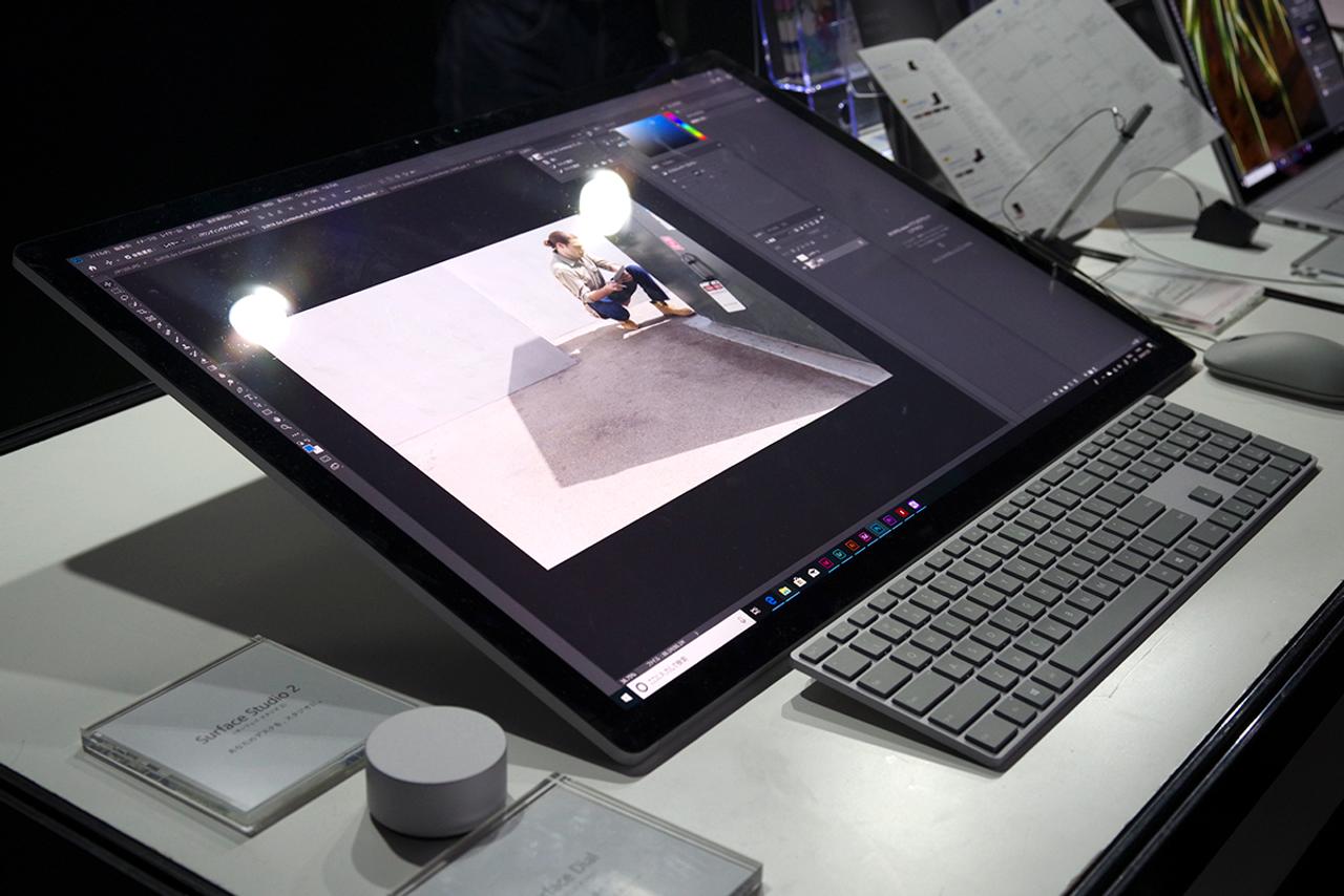 え、Surface Studio 2があるぞ!? ここAdobe MAX JAPAN 2018だぞ!? #AdobeMAXJapan