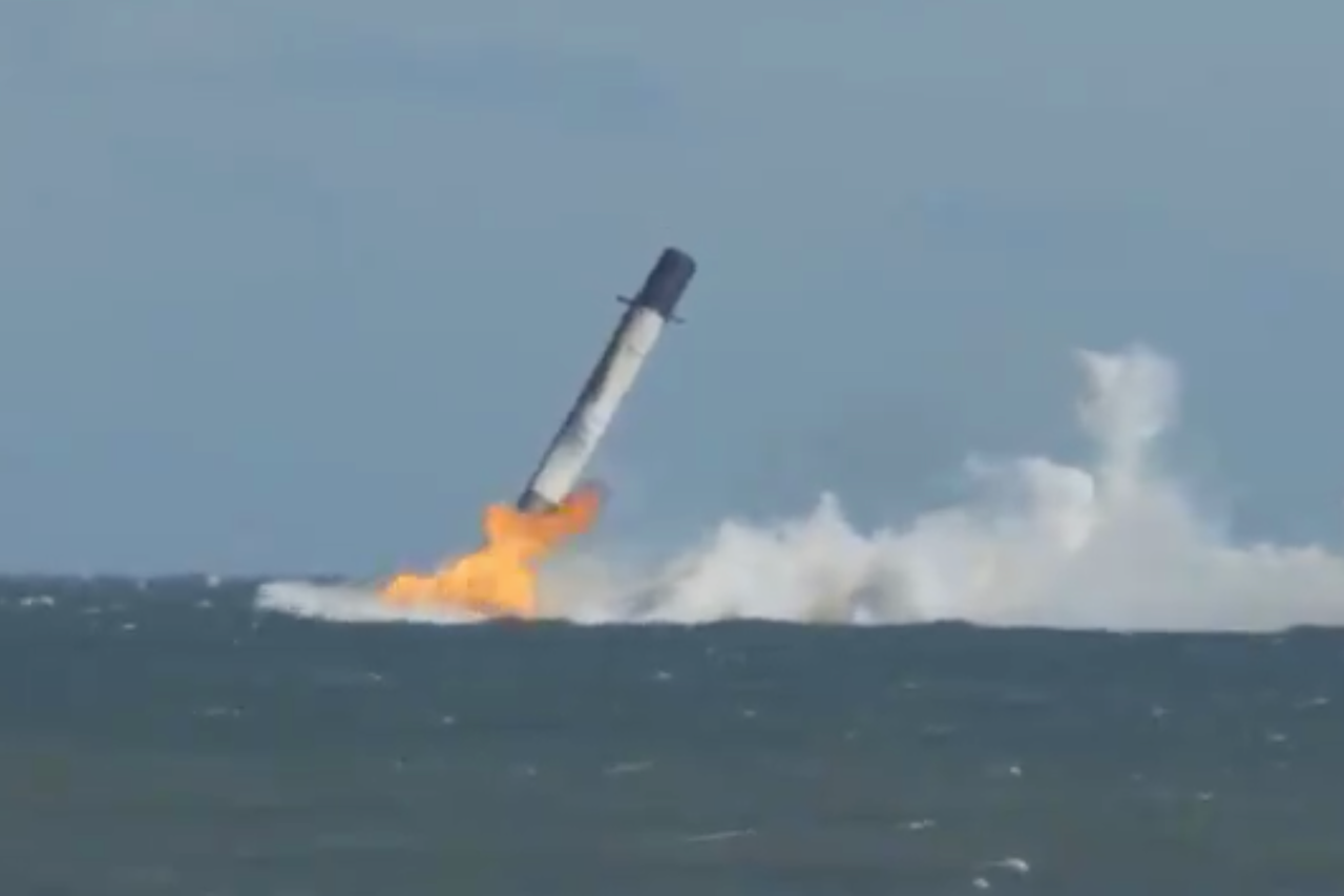 SpaceXが久しぶりにFalcon 9ロケットの着地に失敗！