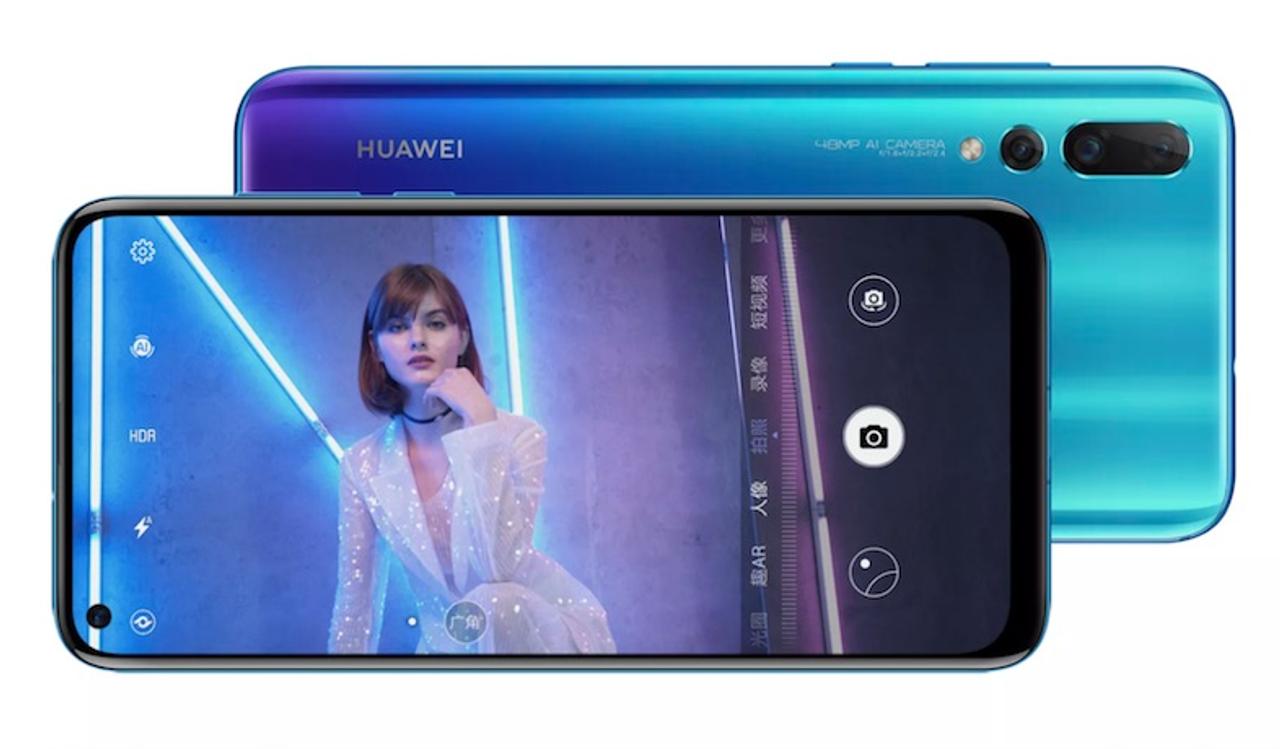 Huaweiが穴あきディスプレイ端末｢Nova 4｣を発表
