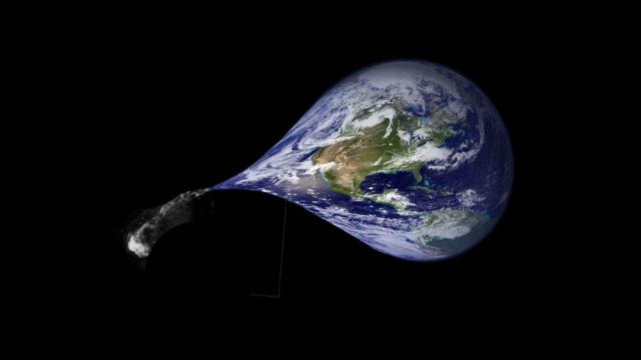 地球は毎年5万トンずつ軽くなっています
