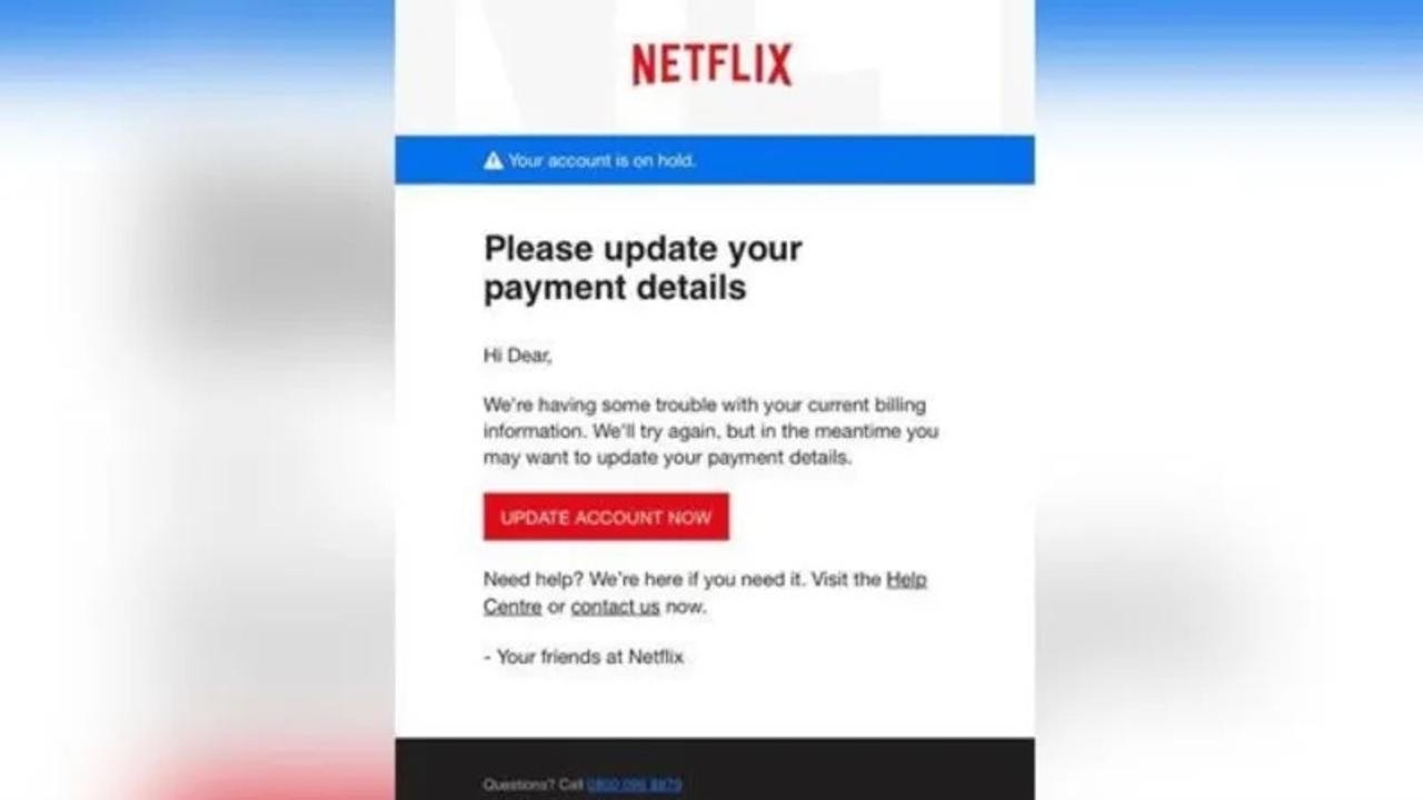 Netflixを装った詐欺メールにご注意あれ！
