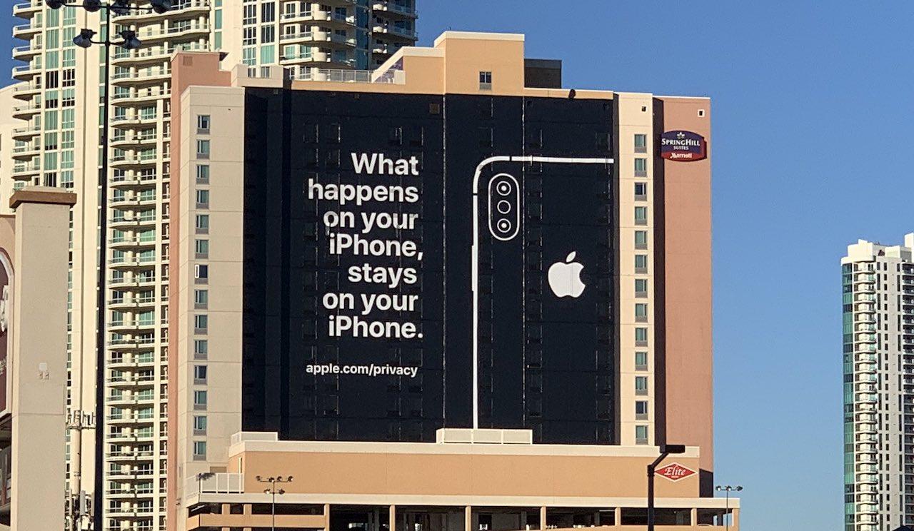 Apple、意識お高めの広告でプライバシーをアピール #CES2019