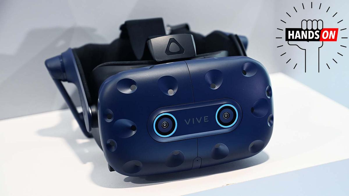 HTCの新ヘッドセット「Vive Pro Eye」ハンズオン：VRの次なる第一歩 