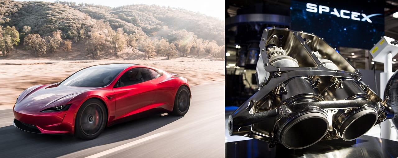 Teslaの新型Roadsterはちょっと飛べる!?