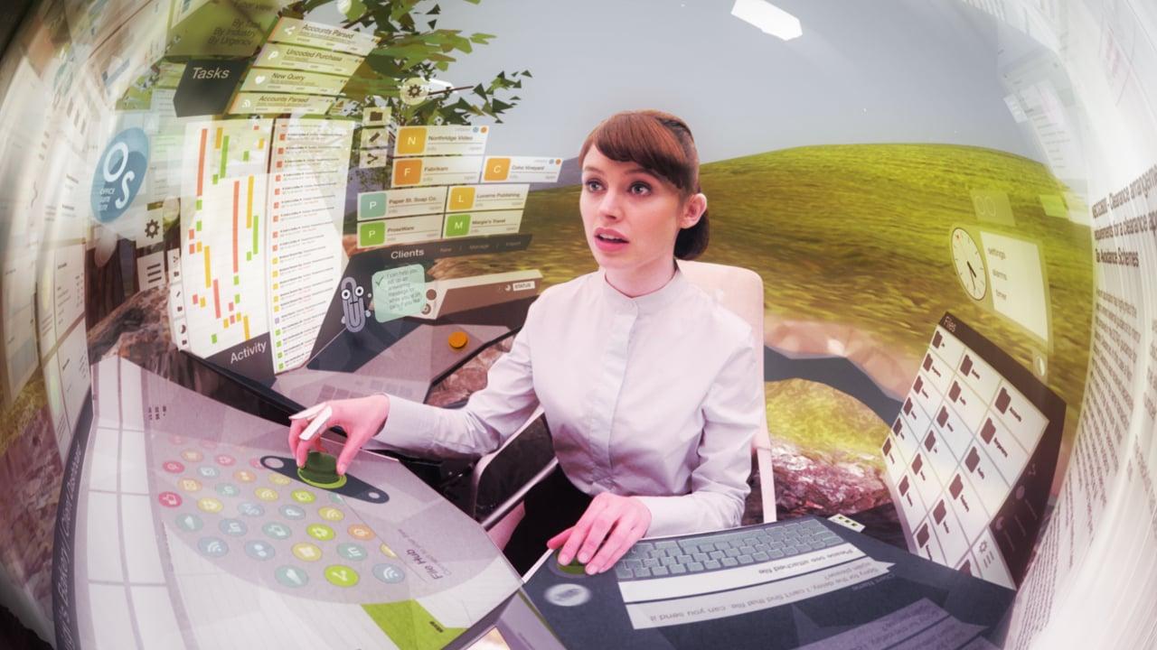 加速するテクノロジー社会に絶望した彼女は…。360度短編SF動画『Merger』