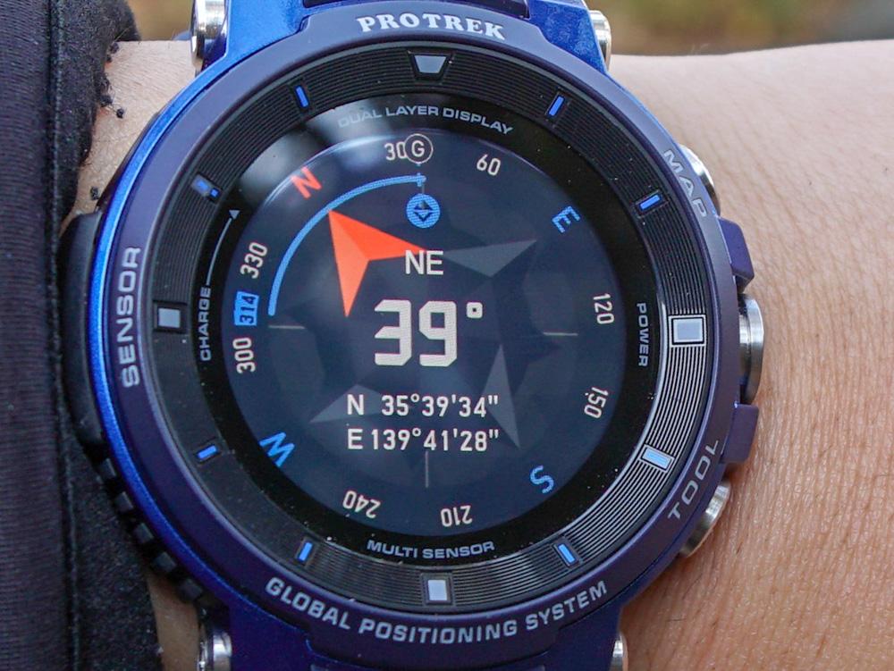 夢とアウトドアツールが詰まってる：カシオPROTREK Smart WSD-F30