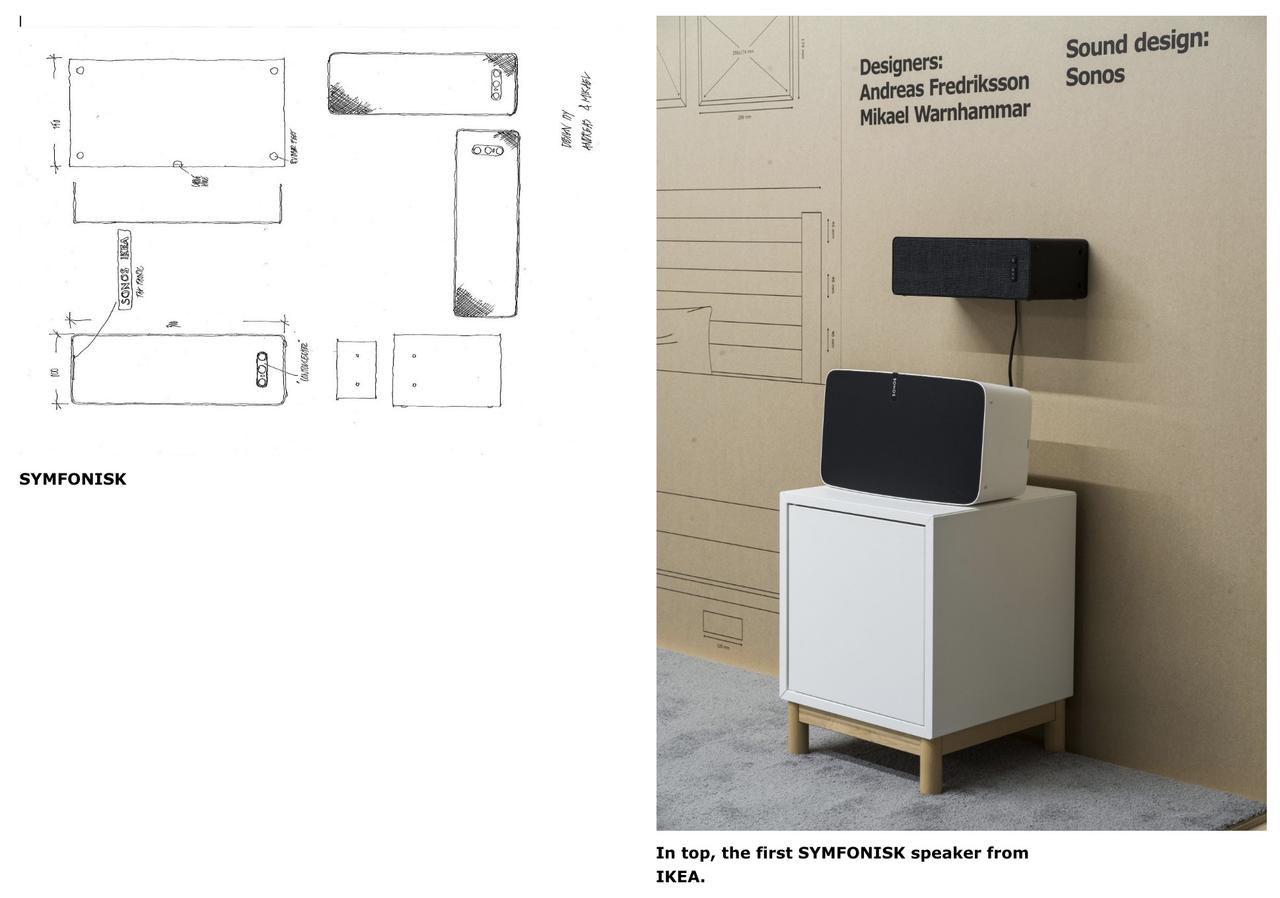 IKEA x Sonosのスマートスピーカー｢SYMFONISK｣が8月に発売へ