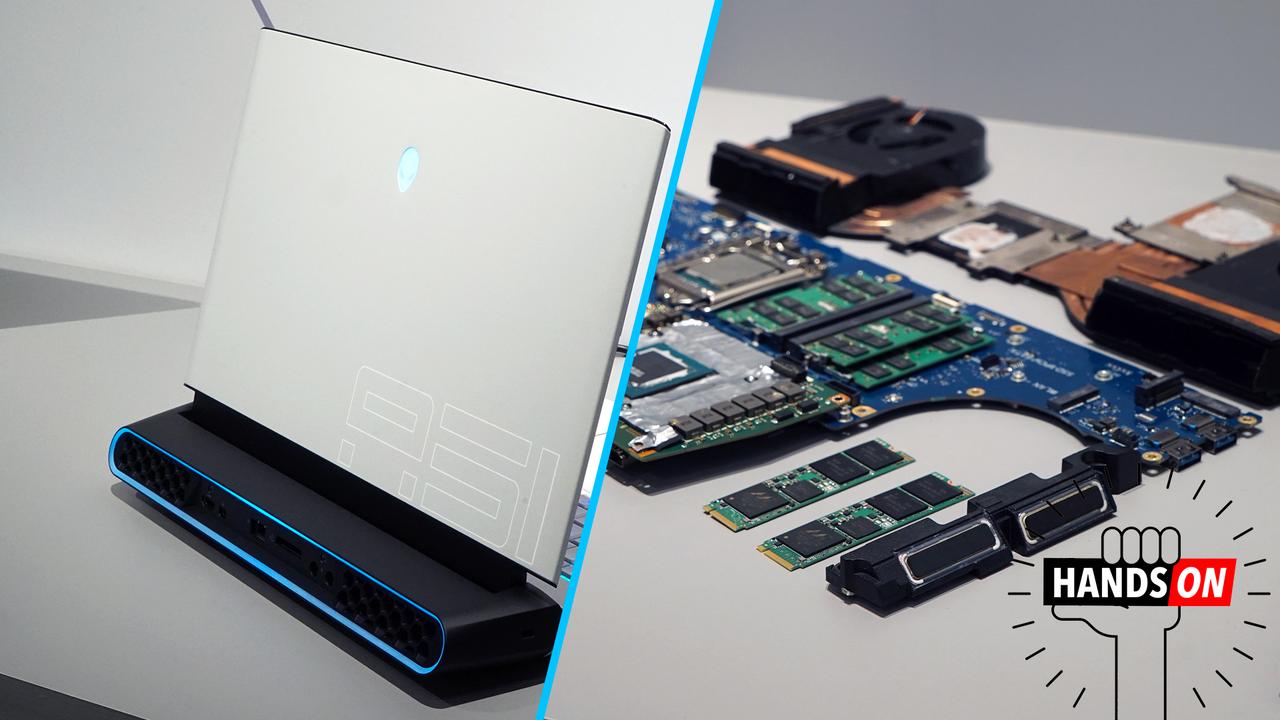 Dellが切り拓く、新たなレジェンド。パーツ交換可能なラップトップ｢ALIENWARE AREA-51m｣ほかハンズオン