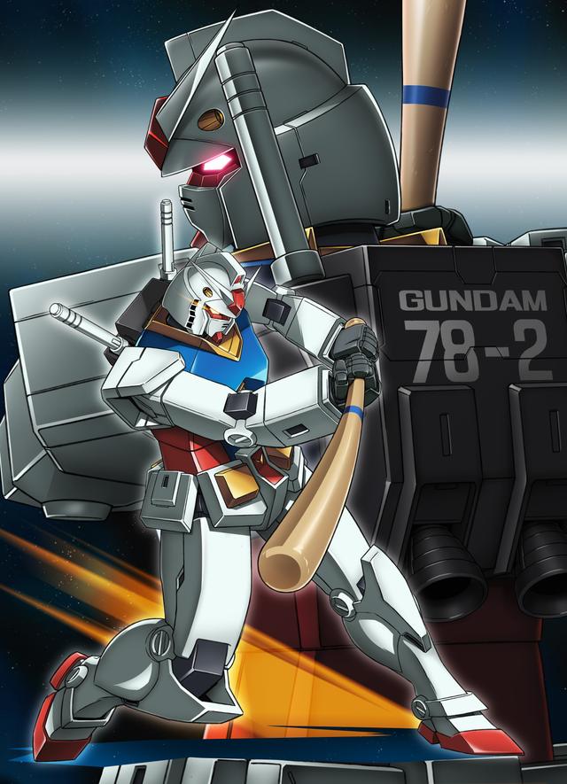 ガンダム12球団コラボビジュアル