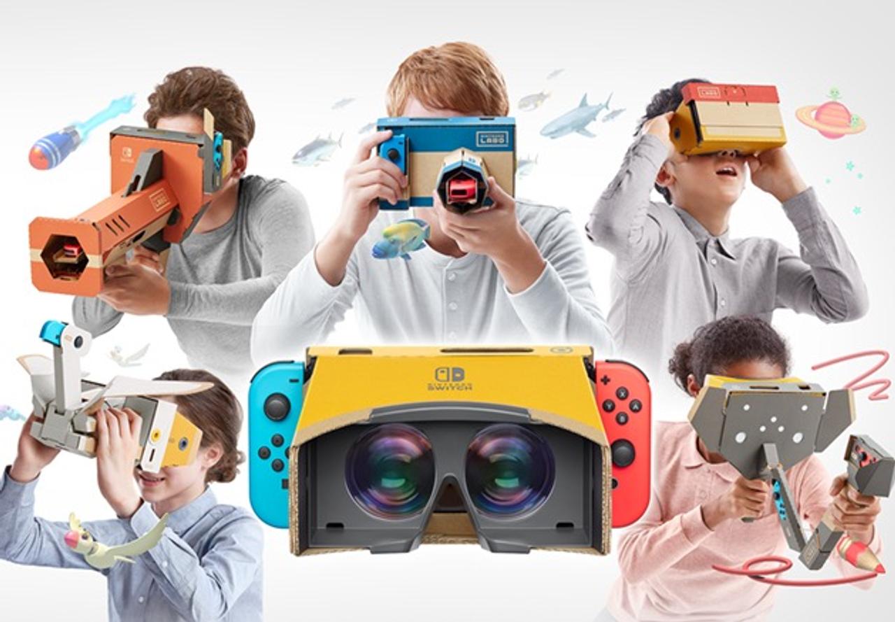 ニンテンドースイッチにVRがくるぞ！ 自分で作るVRキット『Nintendo Labo: VR Kit』は4月12日発売