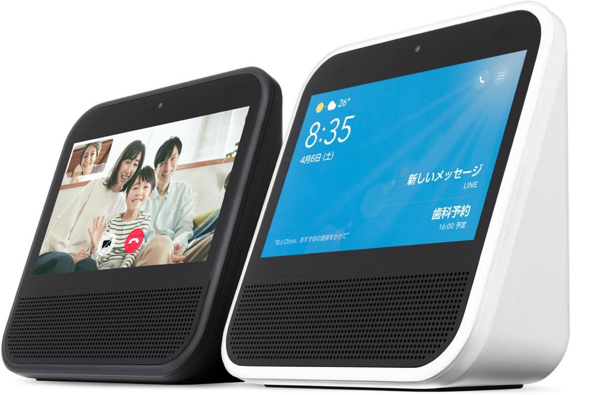 LINEのスマートスピーカーClovaに新しいお友だち「Clova Desk」が 