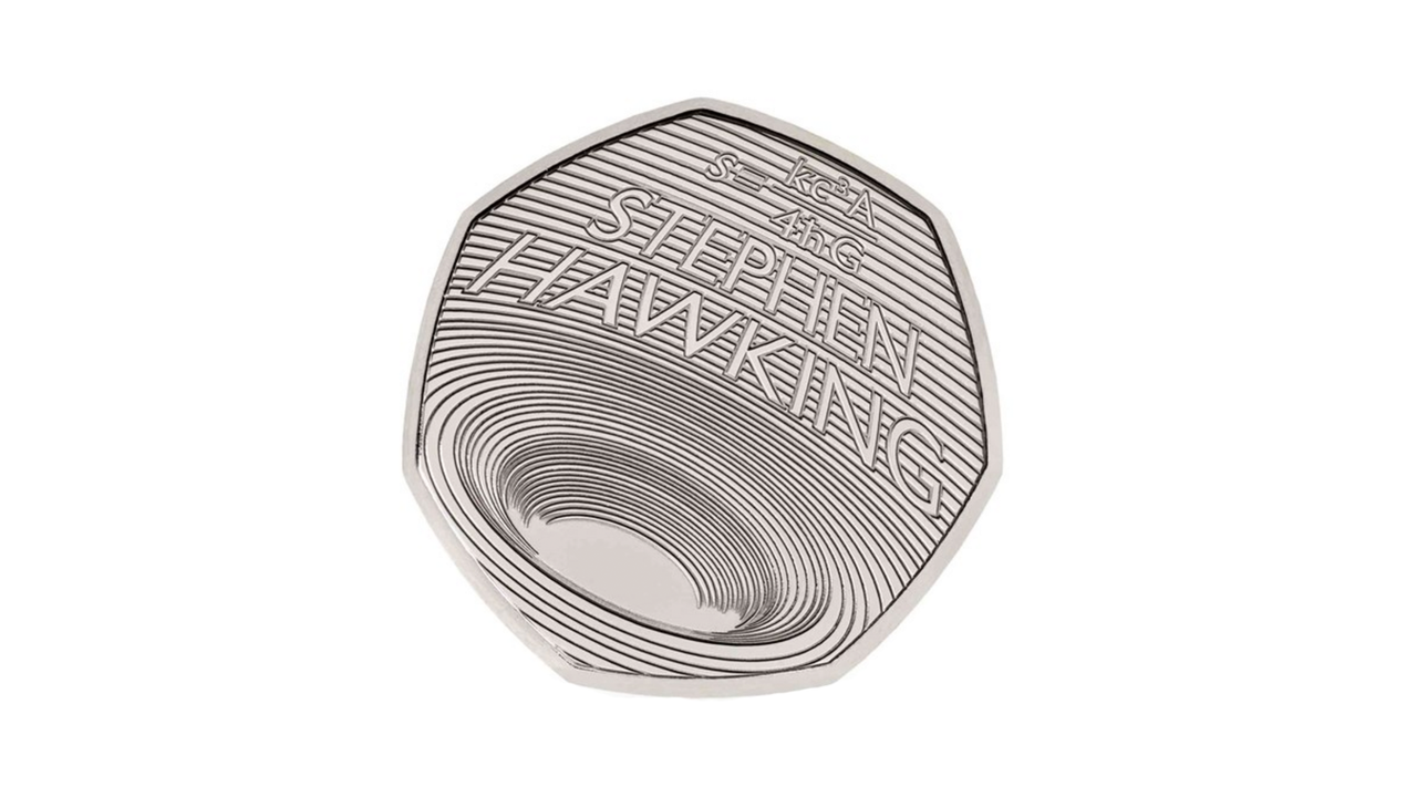 ホーキング博士に敬意を表して、イギリス造幣局がブラックホール硬貨を作る