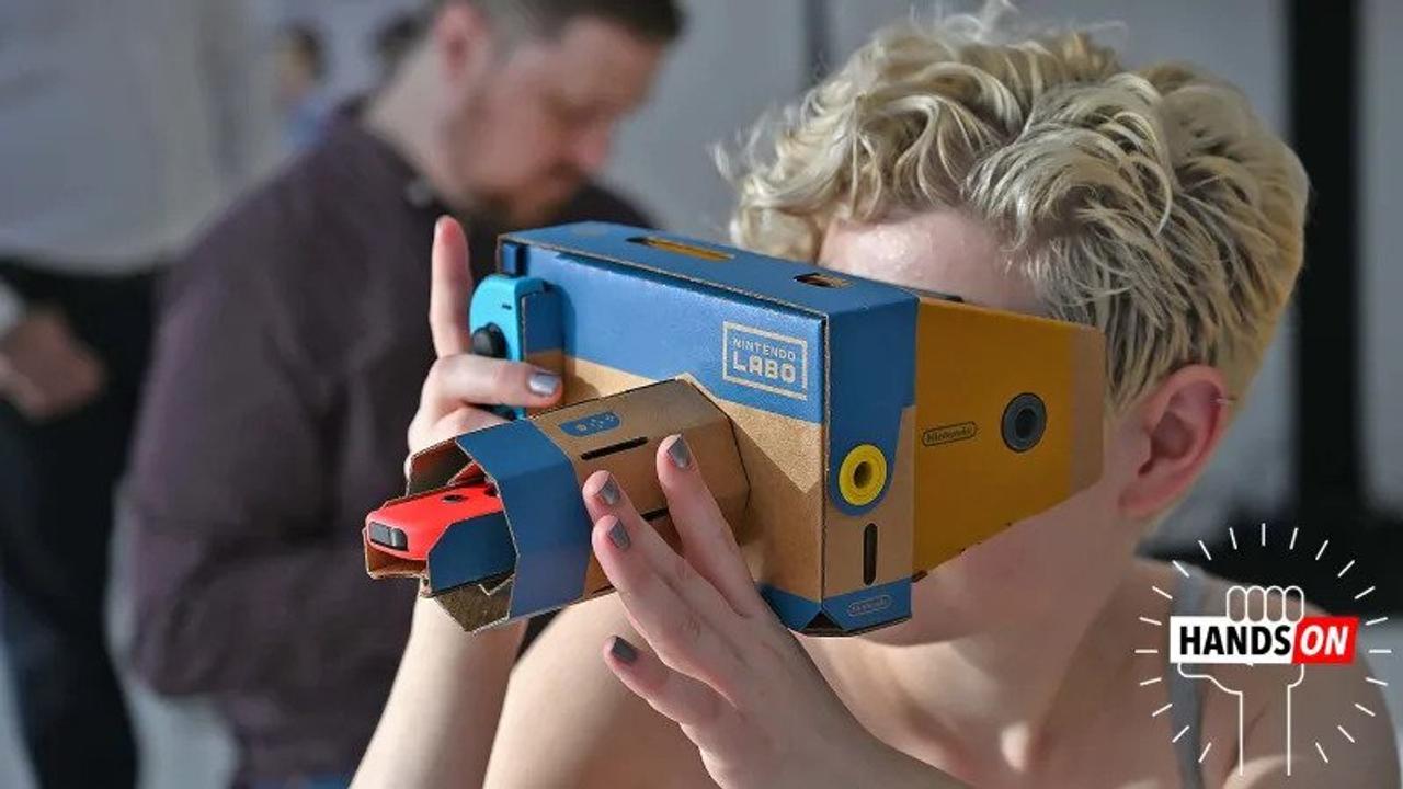 ダンボールでここまでやれるとは : Nintendo Labo VR Kitハンズオン