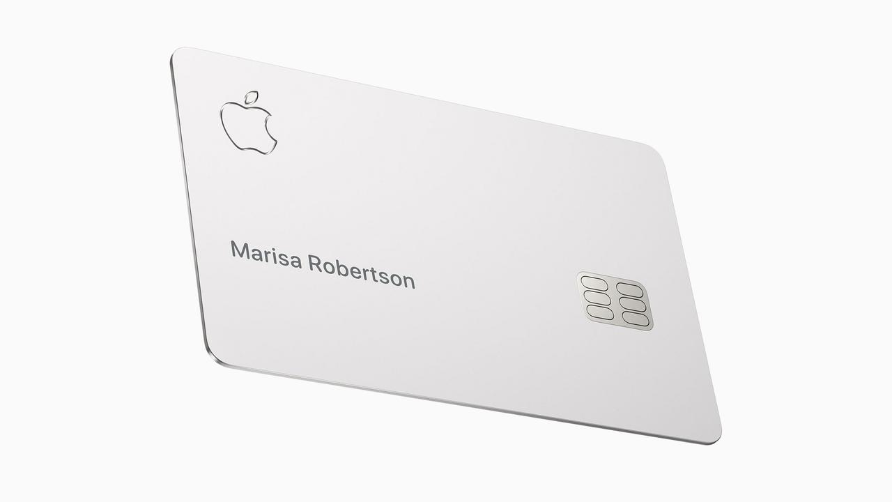 Appleカードの物理カード、ミニマルの極みって感じで超カッコいいんだけど！