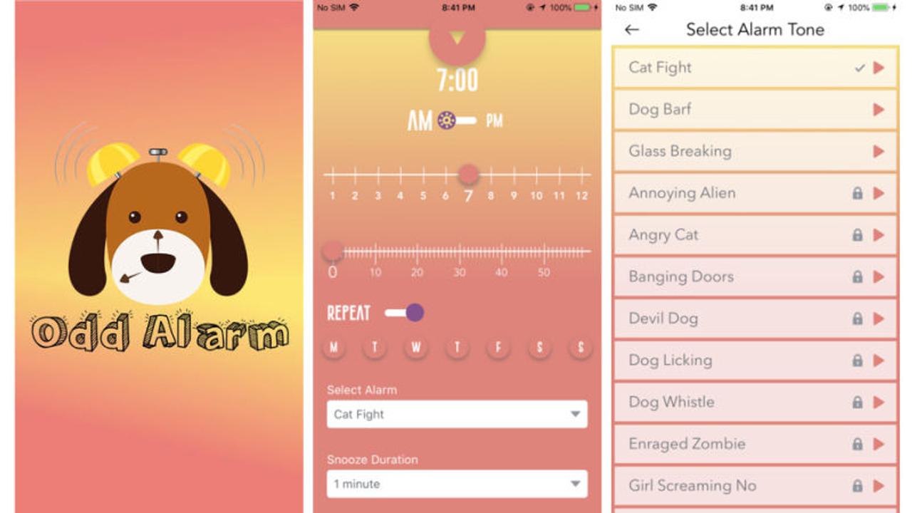 寝坊しがちな人へ 犬の鳴き声や銃声など変わった音で起こしてくれる目覚ましアプリ ギズモード ジャパン 寝坊しがちな人へ 犬の鳴き声や銃声など変わった音で起こしてくれる目覚ましアプリ ギズモード ジャパン