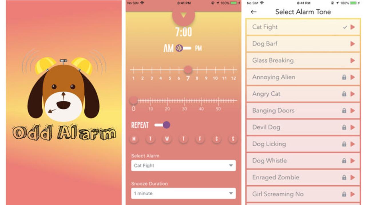 寝坊しがちな人へ 犬の鳴き声や銃声など変わった音で起こしてくれる目覚ましアプリ ギズモード ジャパン