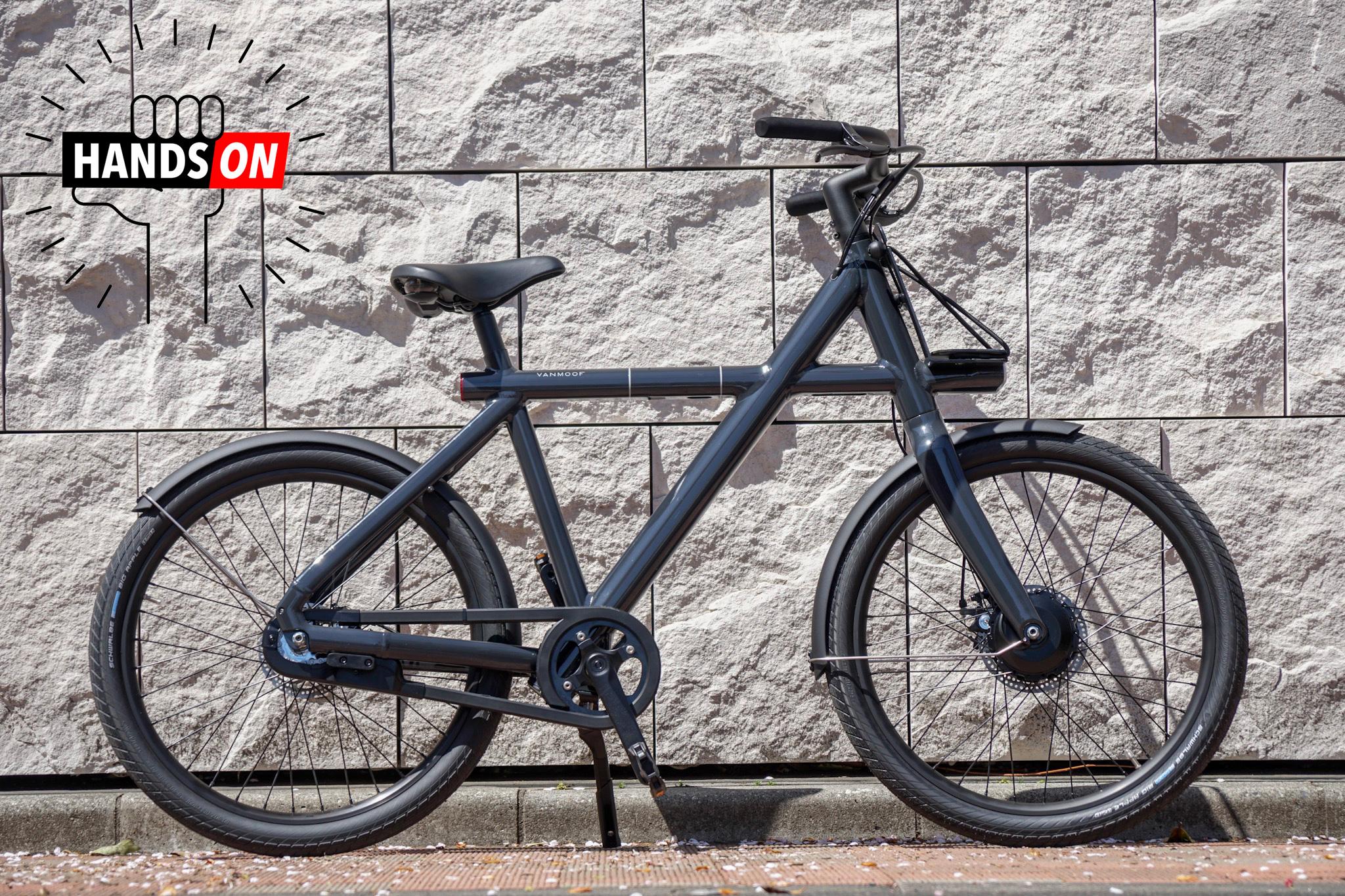 VanMoofの電動自転車｢Electrified X2｣ハンズオン：Xを模したフレームが 