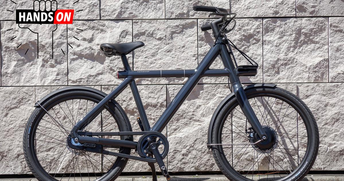 VanMoofの電動自転車｢Electrified X2｣ハンズオン：Xを模したフレームが 
