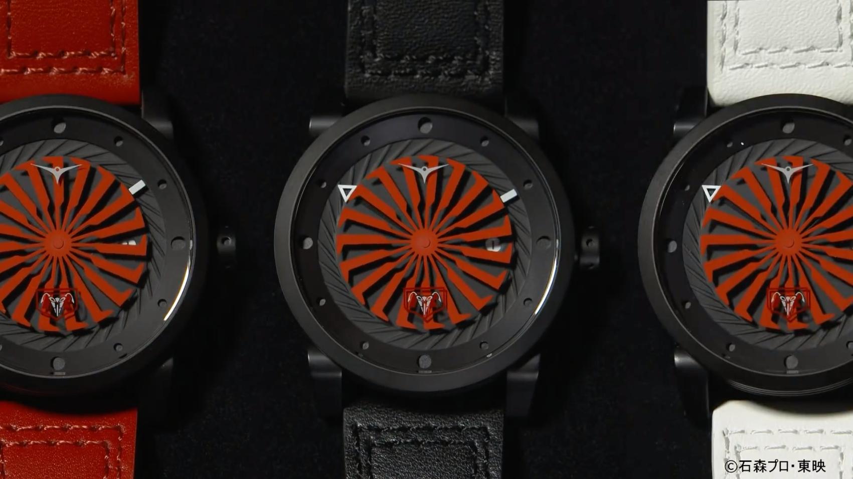 ｢仮面ライダー×ZINVO｣は仮面ライダーをモチーフにした腕時計で 