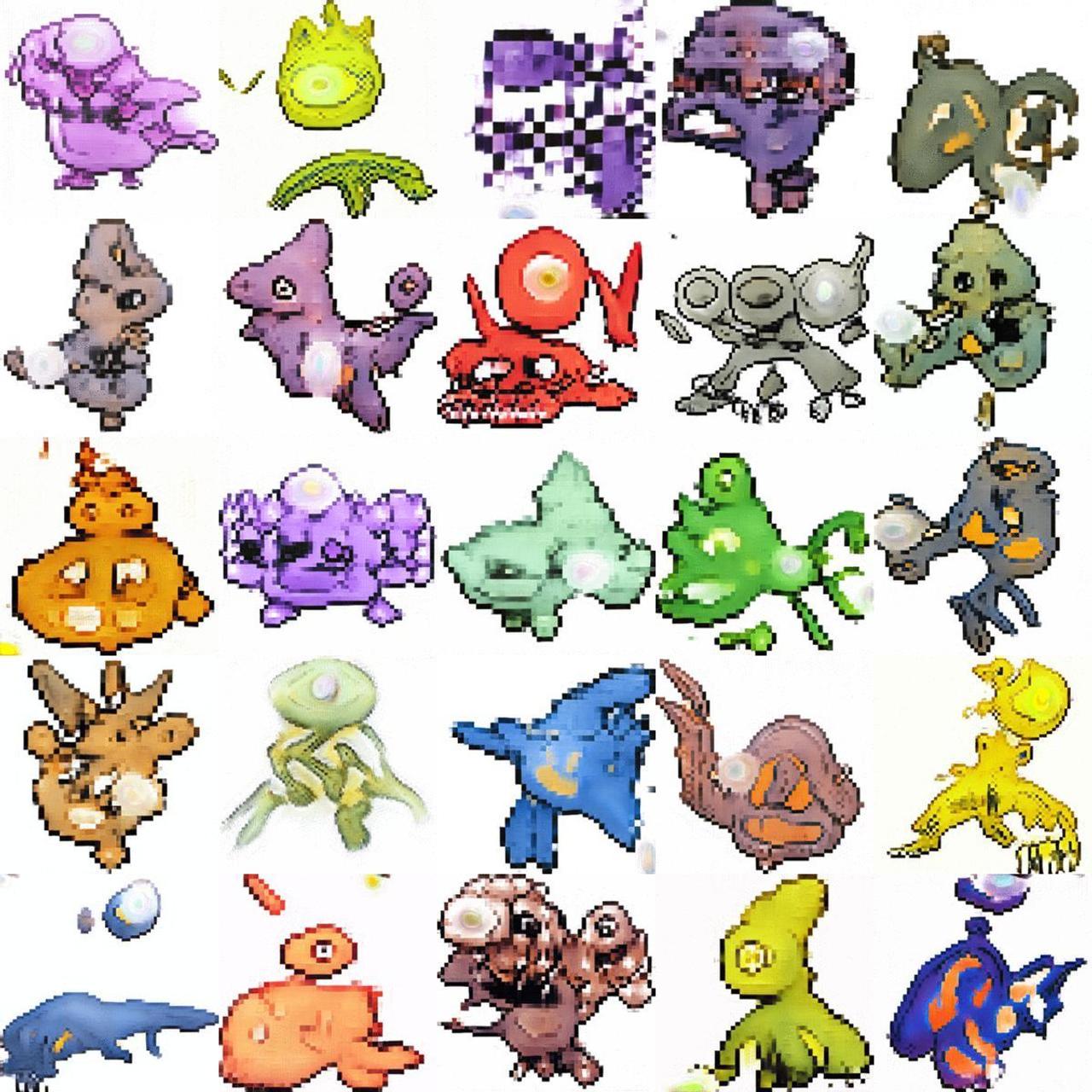 Aiにポケモンを生成させてみた結果 ギズモード ジャパン Aiにポケモンを生成させてみた結果 ギズモード ジャパン