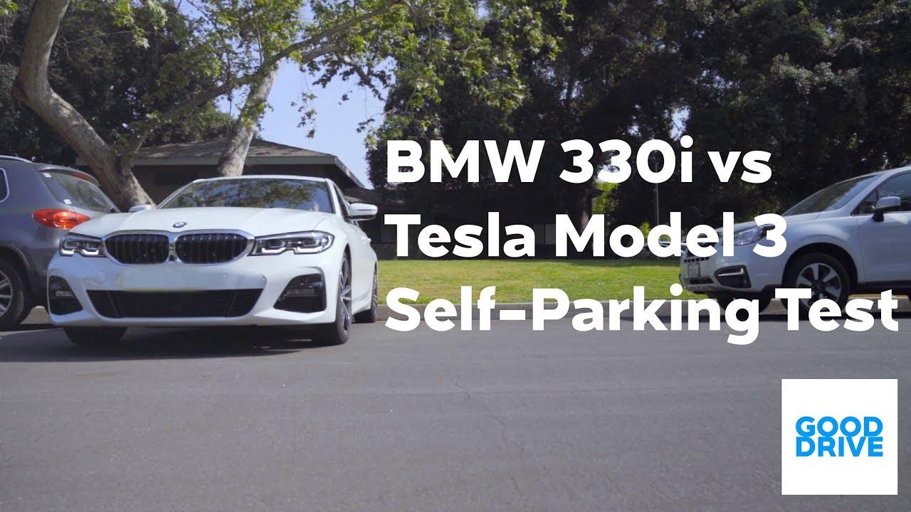 Tesla対BMWの自動縦列駐車対決！