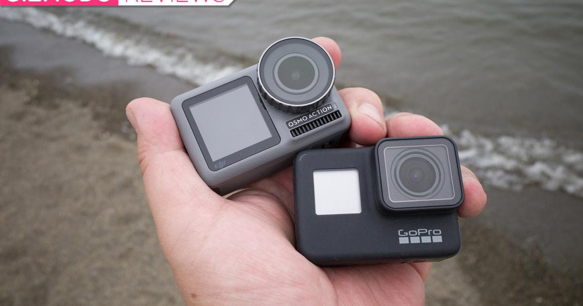 比較レビュー】Osmo Action vs GoPro HERO 7 Black：強いて言うなら 