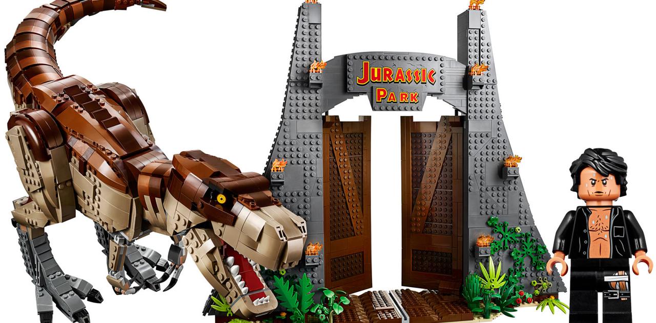 レゴの『ジュラシック・パーク』セットが登場！ 胸はだけたジェフ 