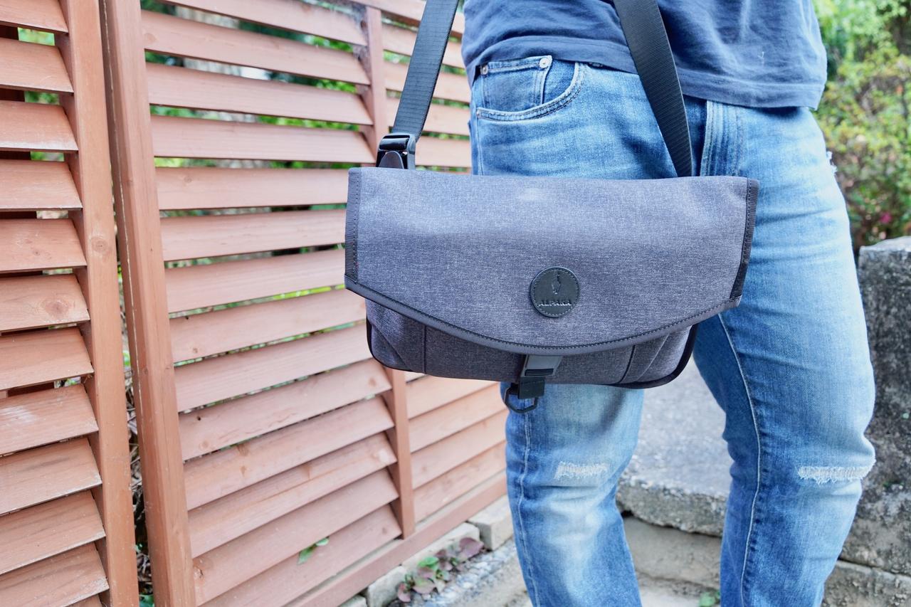 ALPAKA】ALPHA MESSENGER メッセンジャーバッグ バックパックより優秀