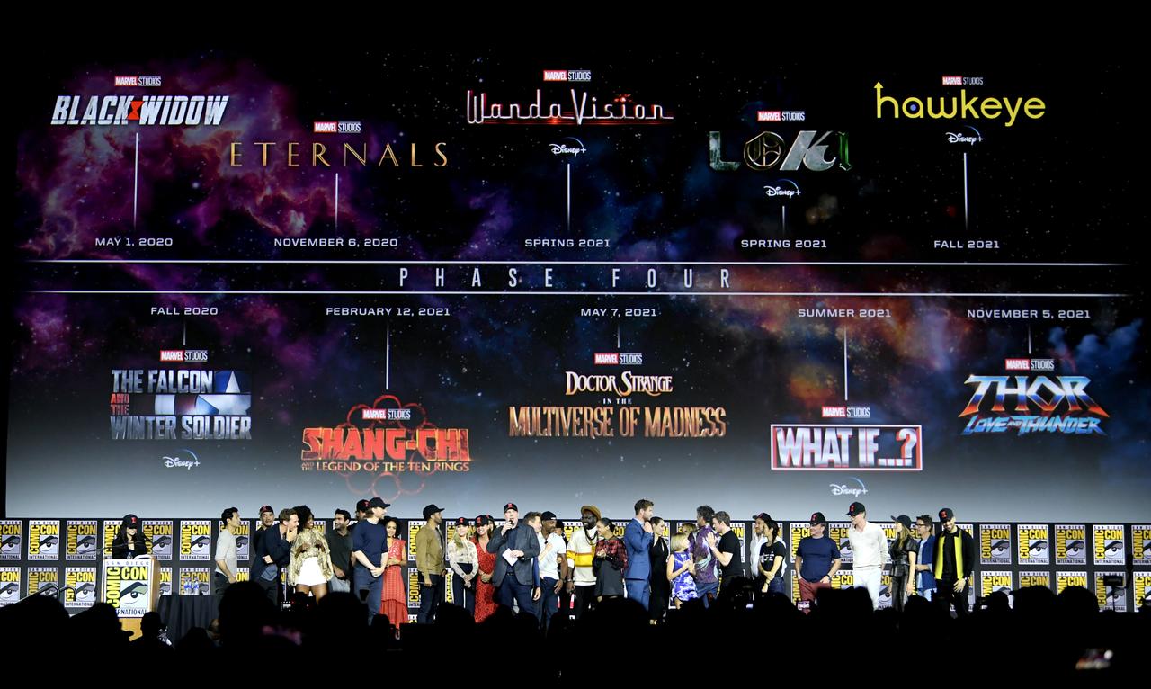 ロキ、ワンダ、ホークアイ…マーベルヒーローの新作タイトルが一挙公開。Disney+配信のドラマシリーズとして