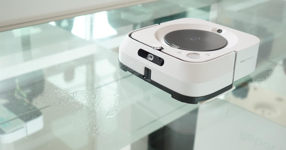 拭き掃除ロボット「ブラーバジェットm6」登場。ルンバとタッグでお掃除
