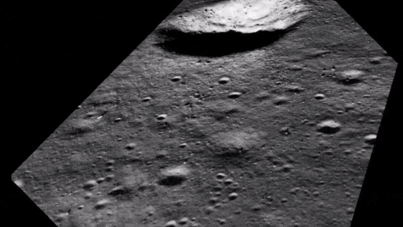 アポロ11号の着陸。ニール・アームストロングが見たであろう景色を見事に再現